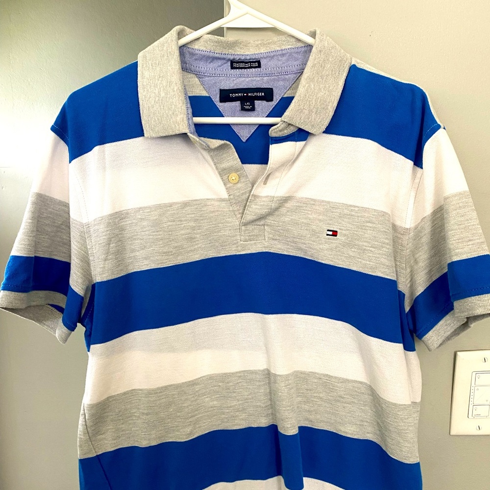 Tommy Hilfiger throwback collar shirt